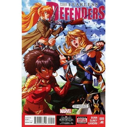 Fearless Defenders (Vol 1) # 009 NM MODERN AGE COMICS