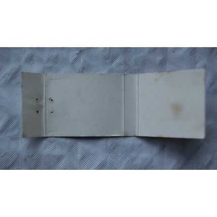 Matchbook Cover Manhattan Country Club, New York