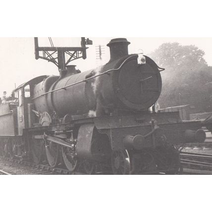 Barcote Manor 7803 Train on Cambrian Line Original Railway Photo