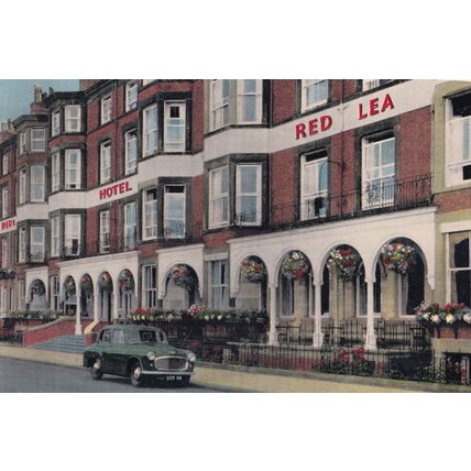 Red Lea Hotel Scarborough 1970s Postcard