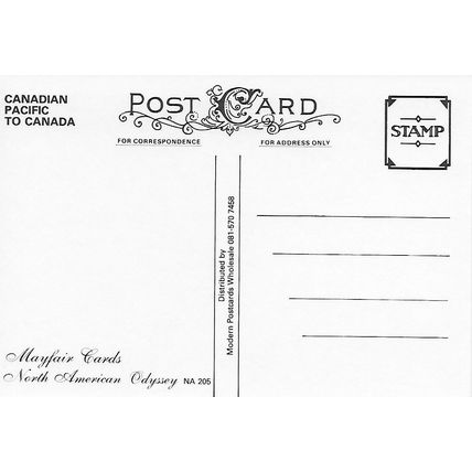 NA 205: Canadian Pacific to Canada
