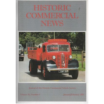 Historic Commercial News, Volume 16 No. 1 January 2001