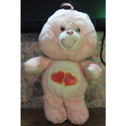 Care Bears Love-a-Lot Bear 13" Plush - Kenner - 1983 Vintage