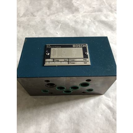 NEW BOSCH 0 811 020 041 HYDRAULIC VALVE, 3500psi MAX,0811020041,EA