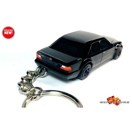 VERY RARE KEYCHAIN BLACK MERCEDES E CLASS AMG CUSTOM Ltd. Ed. GREAT GIFT