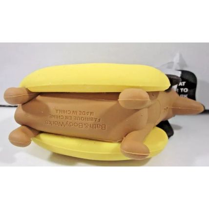 Bath & Body Works PB Pocket*Bac Holder HOTDOG **NO SOUND DOES NOT BARK