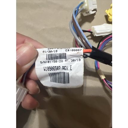 W10906507 Whirlpool Kitchenaid Refrigerator wire harness W10906507 OEM