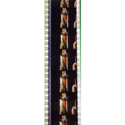 DAVID BOWIE. Pk MTP - 006f. 1 STRIP OF 5 - 35MM FILMCELLS (GUNSLINGERS REVENGE)