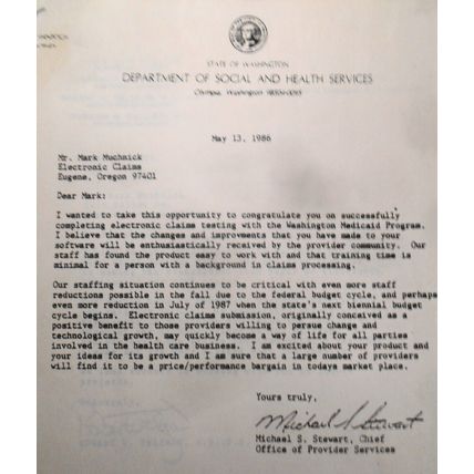 1984 Western Union EasyLink, Electronic Mail, Promo literature; testimonials.