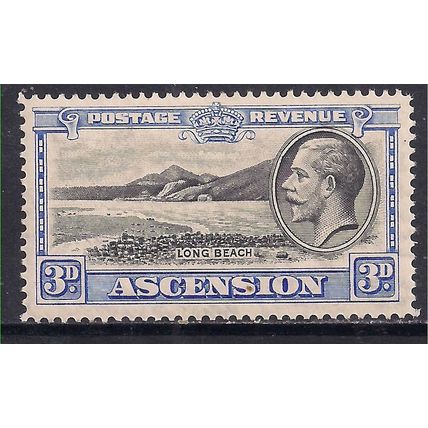 Ascension 1934 KGV 3d Long Beach MM SG 25 ( F359 )