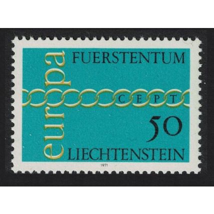Liechtenstein Chain of Os Europa 1971 MNH SG#536