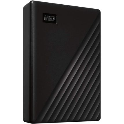 WD 5TB My Passport, Portable External Hard Drive, Black, Backup Software with De