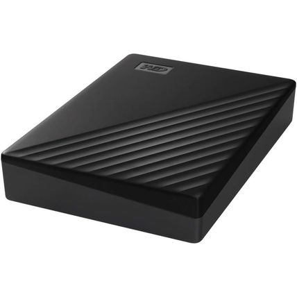 WD 5TB My Passport, Portable External Hard Drive, Black, Backup Software with De