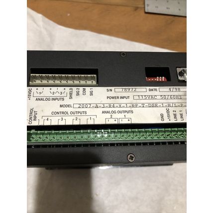HOFFER FLOW CONTROLS FLOWSTAR 2007-A-3-R4-X-1-RF-T-DSR-1-H/L-P-X 15VDC,BF