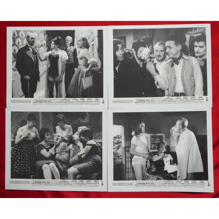 WEEKEND WITH LULU, A (1961) original UK FOH / Lobby cards **Bob Monkhouse**
