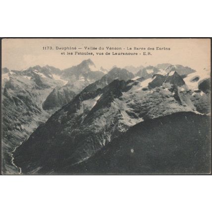 Le Barre des Ecrins et les Fétoules, Vallée du Vénéon, c.1910s - CPA ER1173