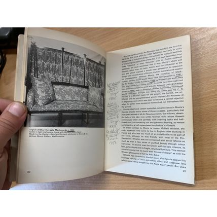 1966 "ART NOUVEAU" MARIO AMAYA ILLUSTRATED PAPERBACK BOOK (P3)