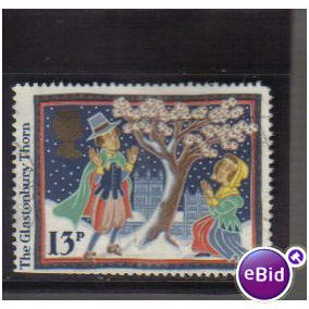 1986 GB CHRISTMAS GLASTONBURY THORN F/U SG1342