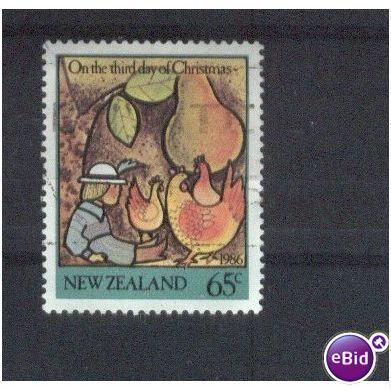 New Zealand 1986 SG 1406 Used Christmas (C-253)