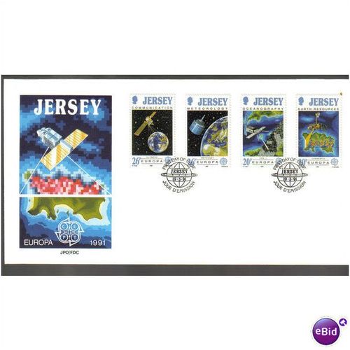 1991 GB JERSEY EUROPA EUROP AND SPACE