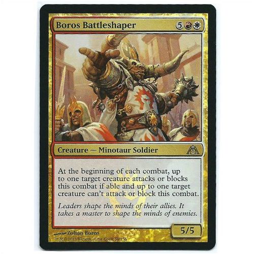 Magic the Gathering - Dragon's Maze - #58/156 - Boros Battleshaper Foil