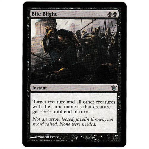 Magic the Gathering - Born of the Gods - #61/165 - Bile Blight