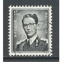 Belguim.SG1453 1f 50 King Baudouin (Black).Fine Used.Dec14