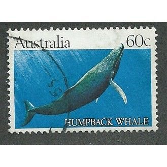 AUS 1982 60c 'HUMPBACK WHALE' FINE USED (EBID34-141)