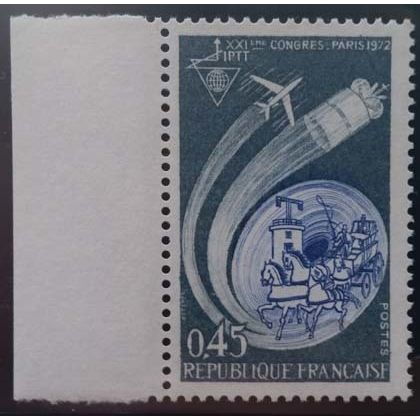 FRANCE: 1972 21st World Congress of Post Office Trade Union Fed.: SG1971 MNH