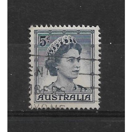 Australia.SG314 5d Queen Elizabeth II (Deep Blue).Fine Used.Jan22j