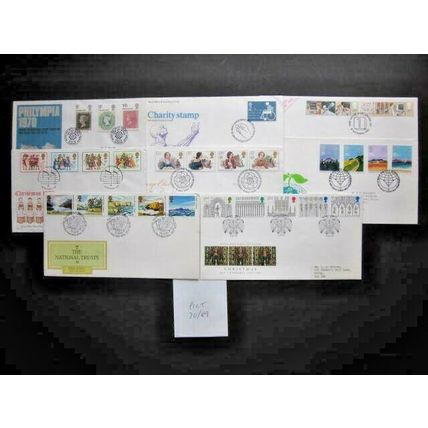 1970-1989 A GROUP OF EIGHT FIRST DAY COVERS. #00968