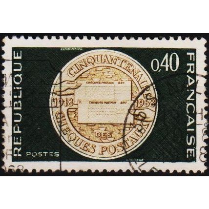 France. 1968 40c S.G.1774 Used