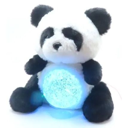 Panda RGB Colour Changing LED Glitter Light Tummy 22 CM Night Light Gift Home
