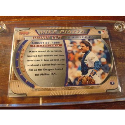 1996 Bowmans Best, Best Cuts Die Cut, HOF, MIKE PIAZZA, Dodgers #9