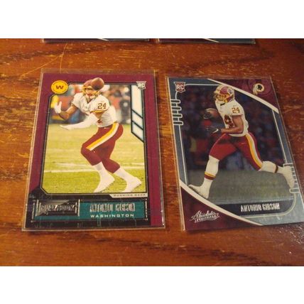 2020-2021 Panini 6-Cards, w/5-Rc's, ANTONIO GIBSON, Redskins