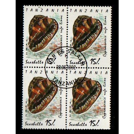Tanzania 1992, Michel 1248, Scott 941, Block of 4, used CTO