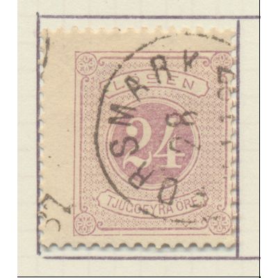 Sweden Stamp Scott #J18, Used