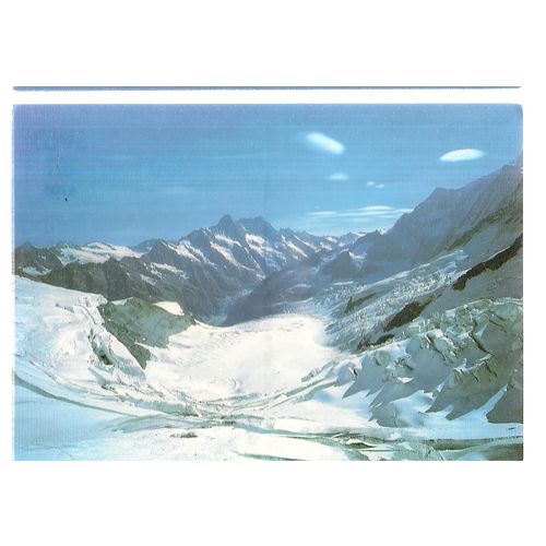 JUNGFRAUJOCH, Switzerland unused postcard mountain =