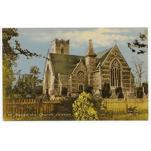 St Margarets Church Leiston Suffolk Frith Postcard LSN 19