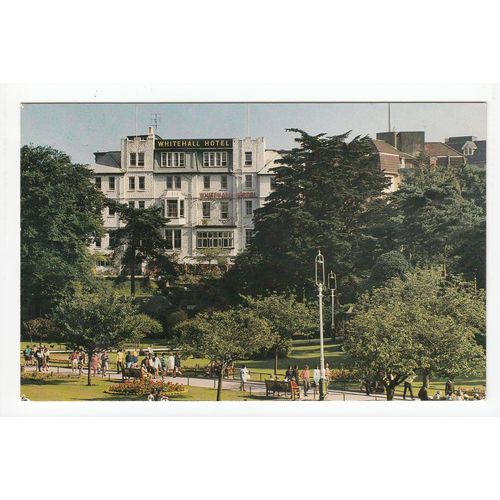 The Whitehall Hotel Exeter Park Road Bournemouth 1984 Postcard Dorset