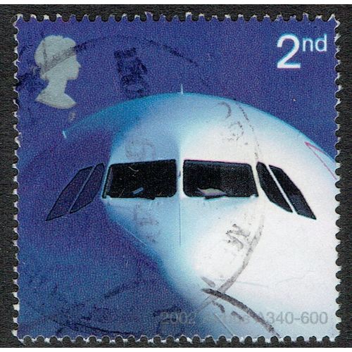 2002 50th Anniversary Passenger Jet Aviation 2nd Multicoloured SG2284 FU