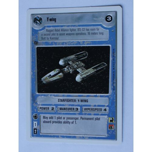 Star Wars CCG: Premiere Unlimited # Y-wing (A) light 1995 decipher