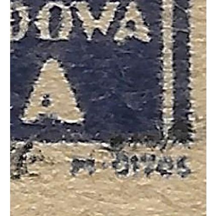 Di Mi 21: violet-blue Official, control no. M-01705, thick greenish paper, p. 11