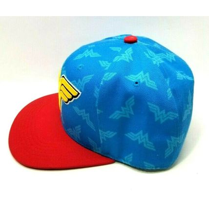 Wonder Woman Snapback Ball Cap Hat Big Logo (T11)