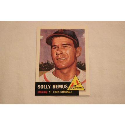 Solomon Solly Hemus 1991 Topps 1953 Archives NO. 231