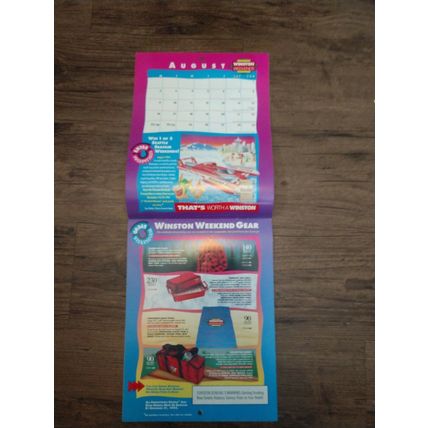 Winston Cigarettes Winston Weekends 1993 Catalog & Calender