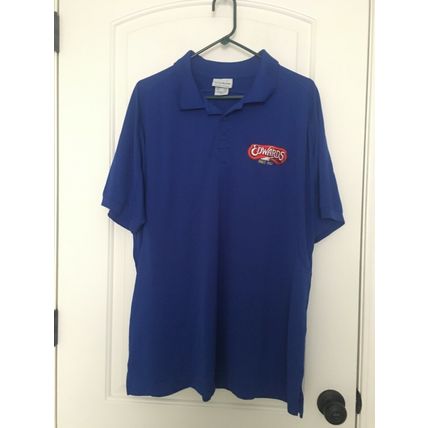 1 Pc Wearguard Men's Adult Blue Short Sleeve Polo Shirt Edwards Size 1X