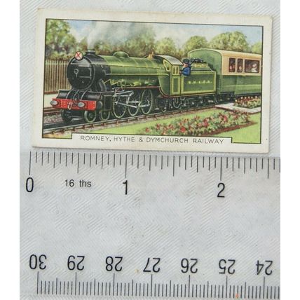 1937 Gallaher Trains of the World No. 5 The Romney Hythe & Dymchurch Railway