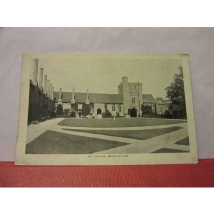 ST. CROSS, WINCHESTER. HAMPSHIRE COUNTY COUCIL SCHOOL ATTENDANCE card/