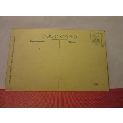 FOURTH FORM ROOM, HARROW SCHOOL LONDON unused antique postcard Millers Library =